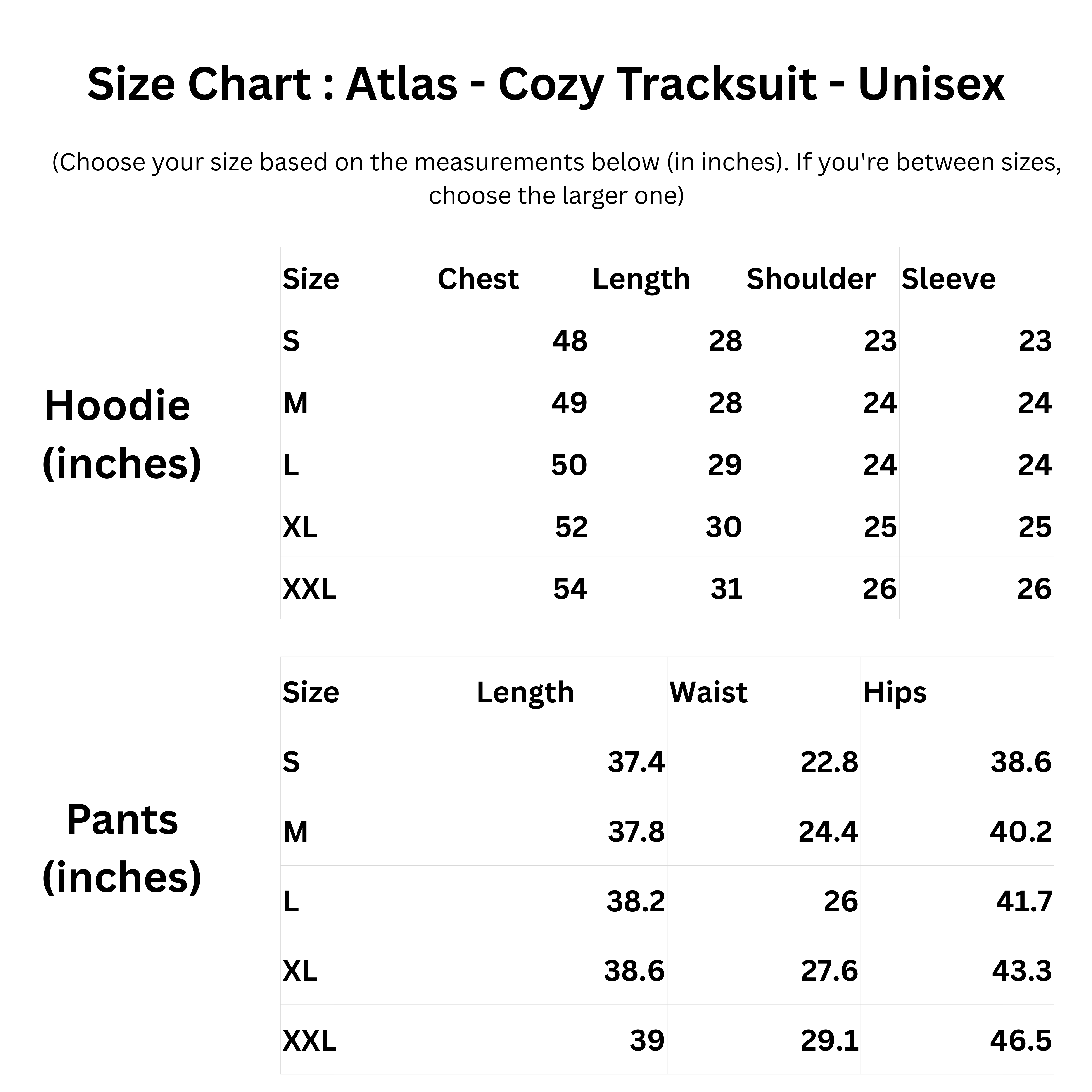 Size guide