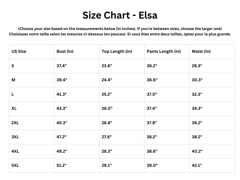 Size guide