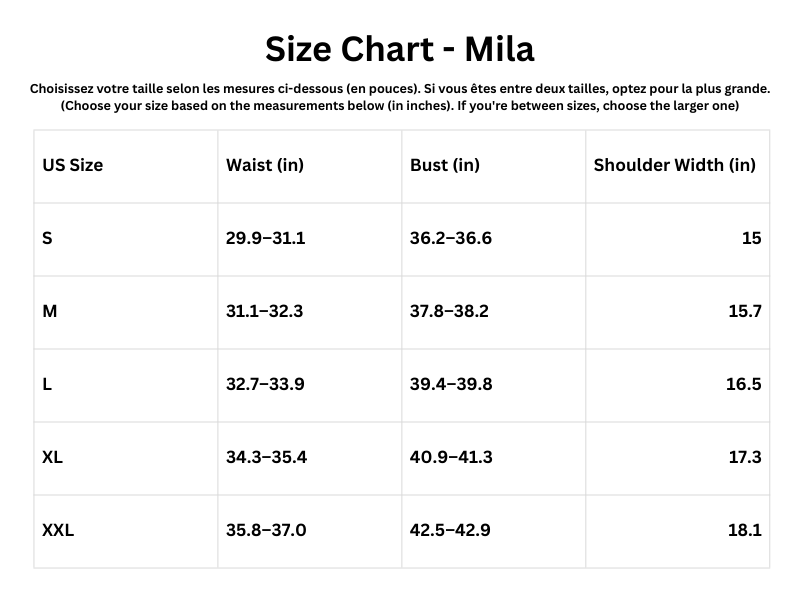 Size guide
