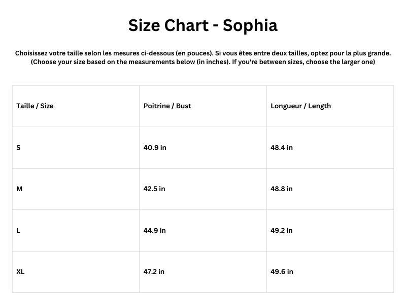 Size guide